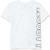 Monogram Side Logo T-Shirt, White - T-Shirts - 2