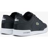 Logo Leather Trainers, Black - Sneakers - 2