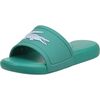 Logo Teen Slides, Green - Slippers - 1 - thumbnail