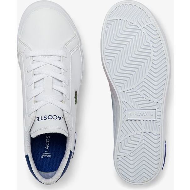 Heel Logo Teen Trainers, White - Sneakers - 4