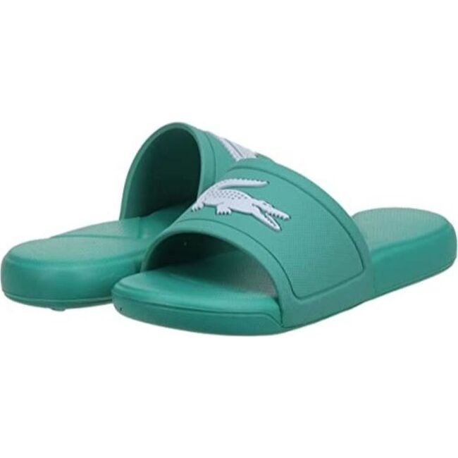 Logo Slides, Green - Slippers - 3