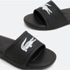 Logo Toddler Slides, Black - Slippers - 3