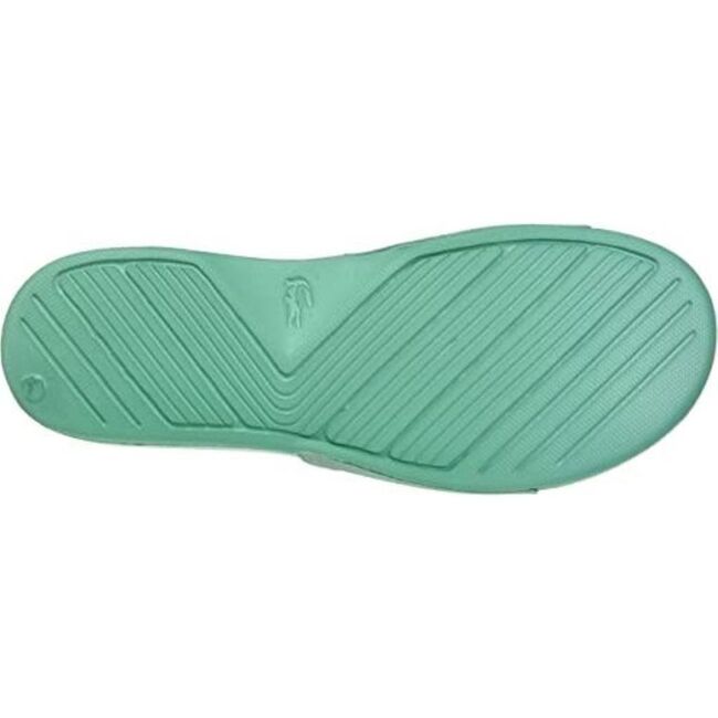 Logo Toddler Slides, Green - Slippers - 4