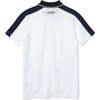 Colorblock Trim Logo Polo, White - Polo Shirts - 2
