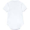 Classic Polo Babysuit, White - Bodysuits - 2 - thumbnail