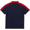 Monogram Logo Trim Polo, Navy - Polo Shirts - 2