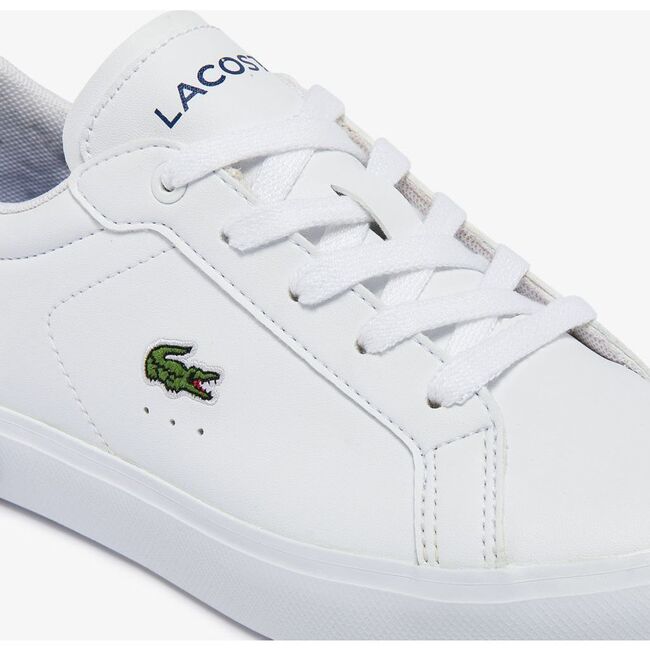 Heel Logo Trainers, White - Sneakers - 6