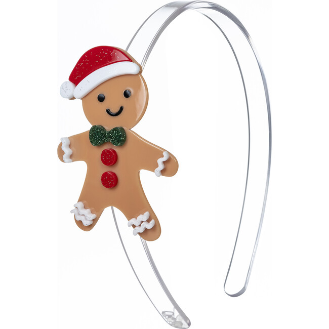 Happy Gingerbread Boy Cookie Headband