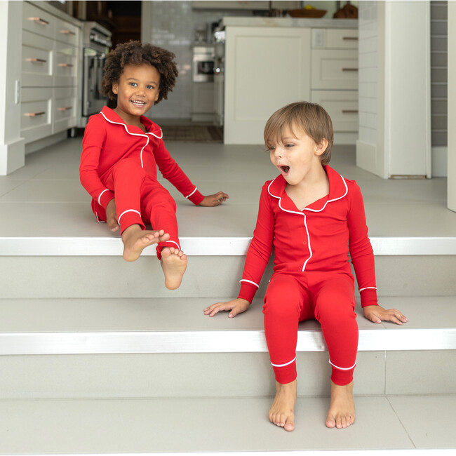 Classic Pajamas, Red - Pajamas - 6