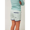 Sea Leaf Boardie Shorts, Green/Blue - Swim Trunks - 4