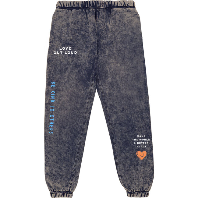 Love Jogger Pant, Navy - Sweatpants - 1