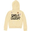 Smile Hoodie, Yellow - Sweatshirts - 2