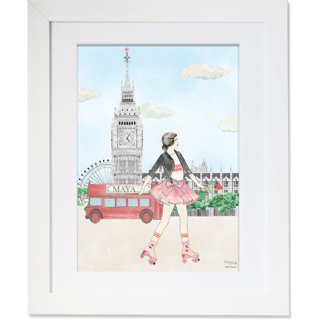 The Roller Girl And Big Ben