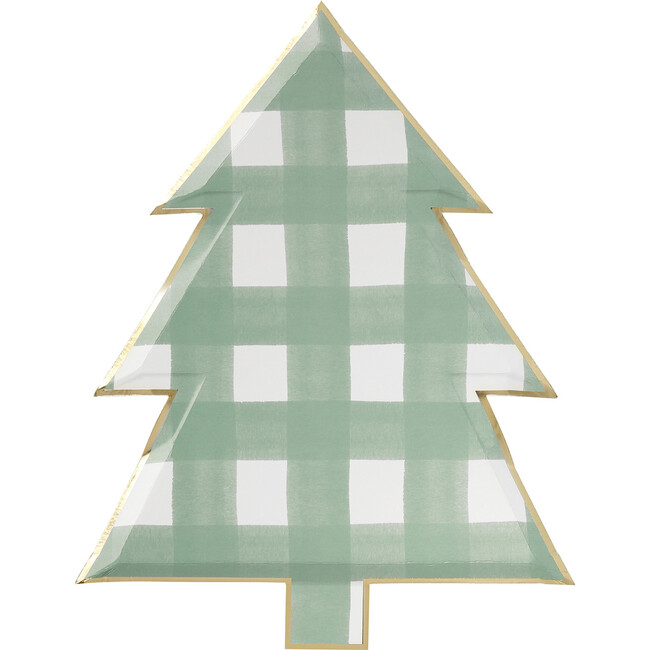 Gingham Tree Large Plate