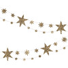 Eco Glitter Stars Garland - Garlands - 1 - thumbnail