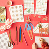 Festive Reindeer Stand Up Card - Paper Goods - 2