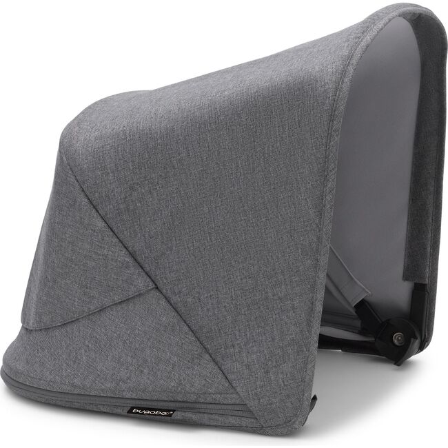 Fox 3 Sun Canopy Grey Melange - Stroller Accessories - 1