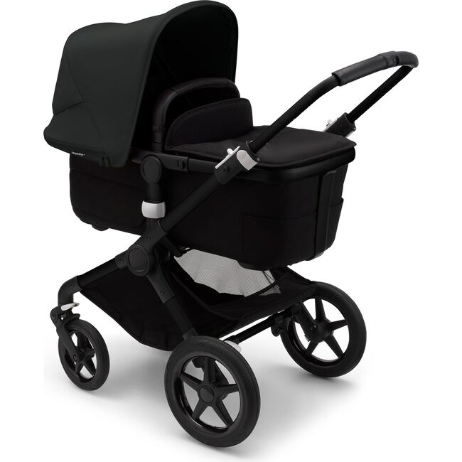 Fox 3 Complete Stroller Black Fabrics - Black Frame - Single Strollers - 3