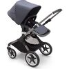 Fox 3 Complete Stroller Stormy Blue Fabrics - Graphite Frame - Single Strollers - 3 - thumbnail