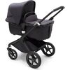 Fox 3 Mineral Collection Complete Stroller: Black Frame - Washed Black Fabrics - Single Strollers - 4 - thumbnail