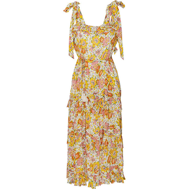 Women's Zane Midi Dress, Lucia Floral - Dresses - 1