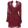 Women's Everly Mini Dress, Botanical - Dresses - 1 - thumbnail