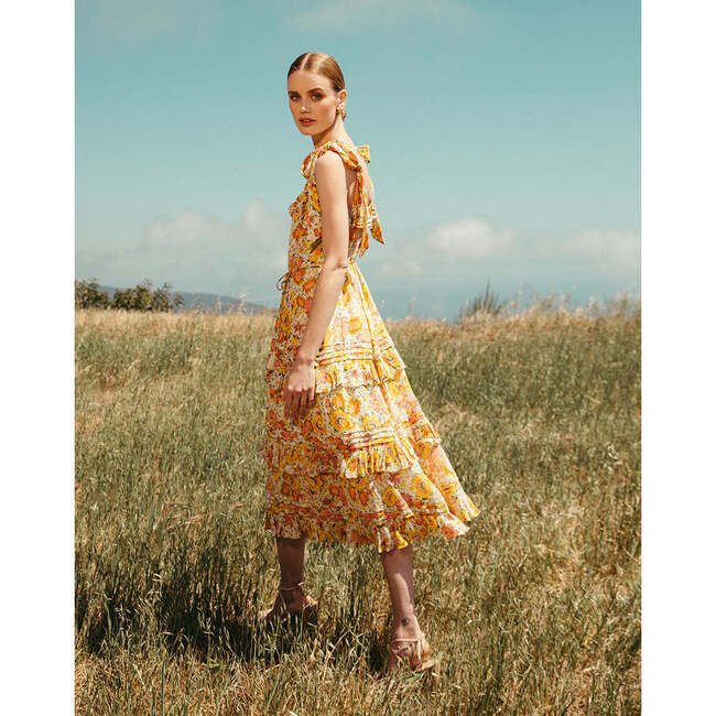 Women's Zane Midi Dress, Lucia Floral - Dresses - 4