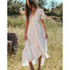 Women's Estelle Ankle Dress, Ivory - Dresses - 5