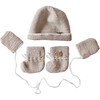 Mini Merino Set, Linen Beige - Mixed Apparel Set - 1 - thumbnail