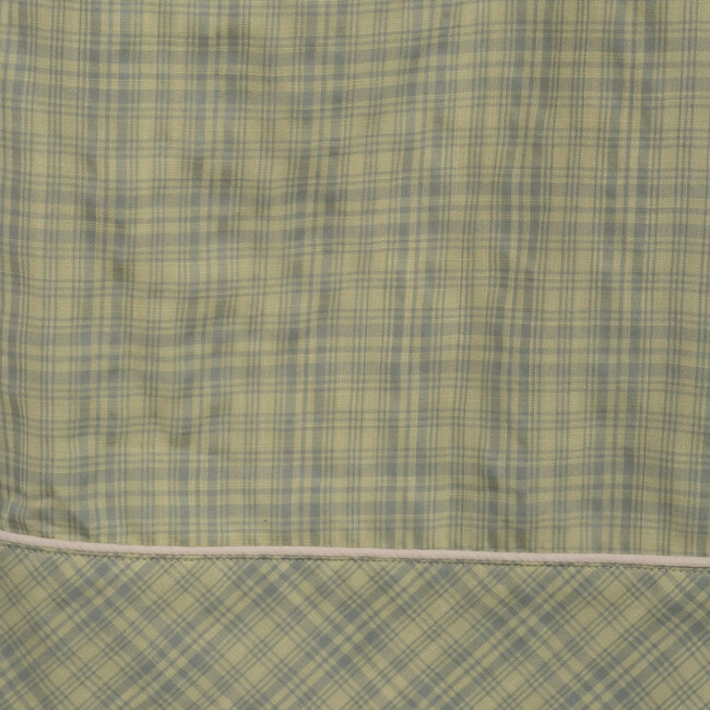 Women's Janette Button Front Set, Sage Plaid - Mixed Apparel Set - 4