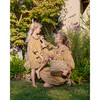 Louise Flounce Ruffle Neck Dress & Headband, Winter Berry Foliage - Dresses - 5