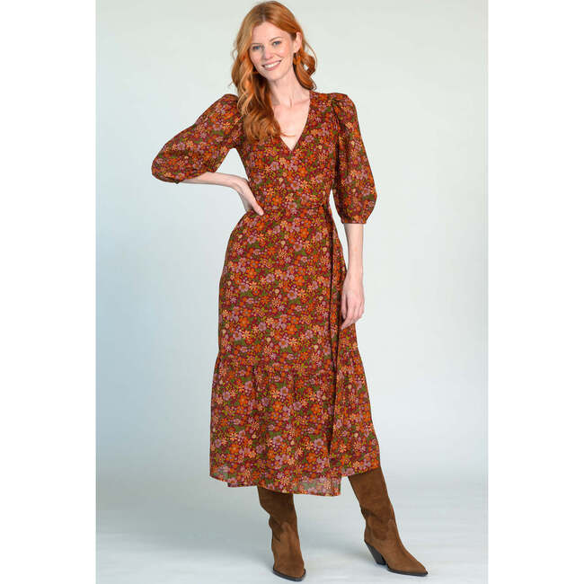 Women's Claire Dress, Wildflower Rosewood