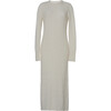 Women's Ellie Sweater Dress, Ivory - Dresses - 1 - thumbnail