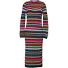 Women's Caroline Sweater Dress, Multi Color - Dresses - 1 - thumbnail