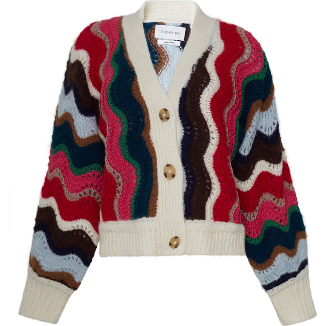 Women's Taylor Cardi, Multi Color - Sweaters - 1