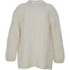 Women's Nyla Sweater, Ivory - Sweaters - 1 - thumbnail