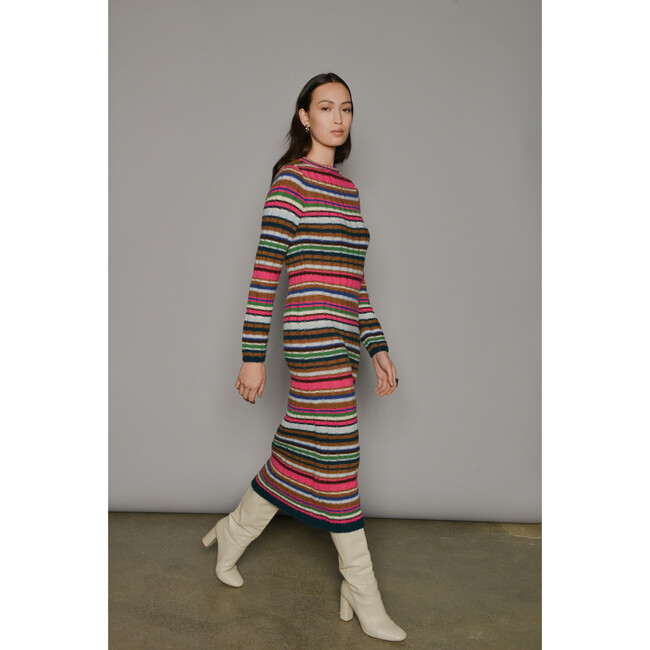 Women's Caroline Sweater Dress, Multi Color - Dresses - 2