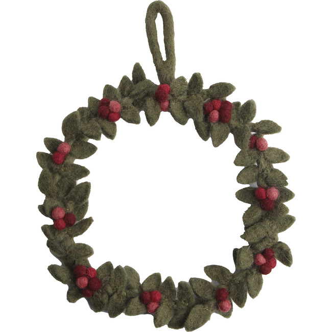 Small Wreath, Green and Red