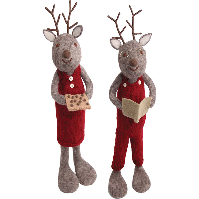 X-Large Reindeer Couple - Accents - 1