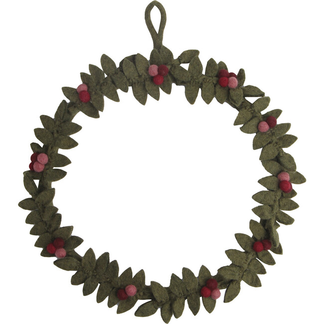 Big Wreath, Green and Red - Wreaths - 1