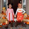 Pumpkin Tulle Bow Hard Headband, Orange - Hair Accessories - 3