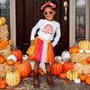 Fall Babe Long Sleeve Shirt, White - Shirts - 2