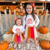 Fall Babe Long Sleeve Shirt, White - Shirts - 4