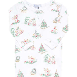 Christmas Toile Pajamas, Prints - Pajamas - 2