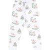 Christmas Toile Pajamas, Prints - Pajamas - 3 - thumbnail