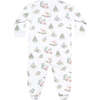 Christmas Toile Zipper, Prints - Rompers - 2