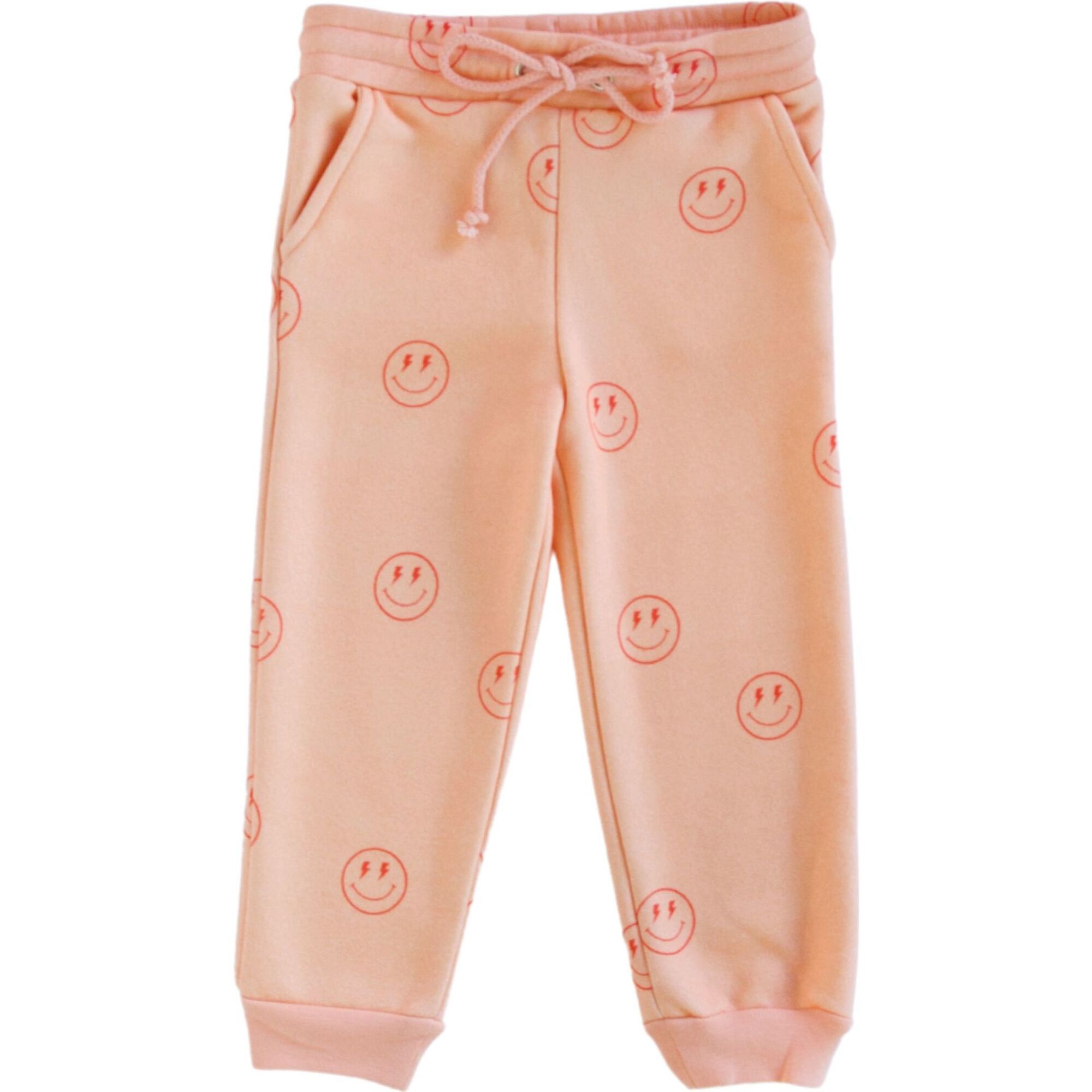 Bellini Happy Hippie Printed Sweatpants, Pink - Sweatpants - 1