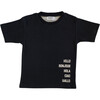 Ciao Printed Tee, Black - T-Shirts - 1 - thumbnail