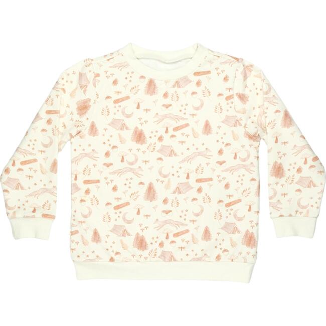Into The Forest Printed Sweatshirt, Multicolors