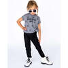 Rockstar Life Short Sleeve T-Shirt, Grey - T-Shirts - 2